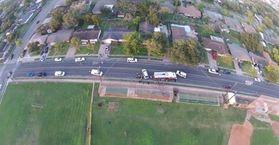 politie texas drone dji phantom 2 vision plus
